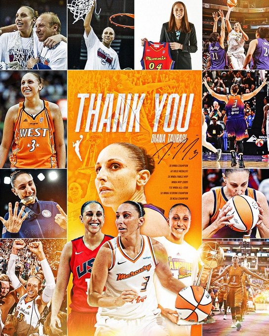  傳奇落幕！WNBA巨星陶樂西宣布退役 結(jié)束20年職業(yè)生涯