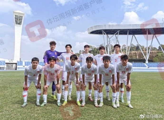  鄧捷夫、賈偉偉各入一球，U17國少0-2不敵07年齡段精英訓練營
