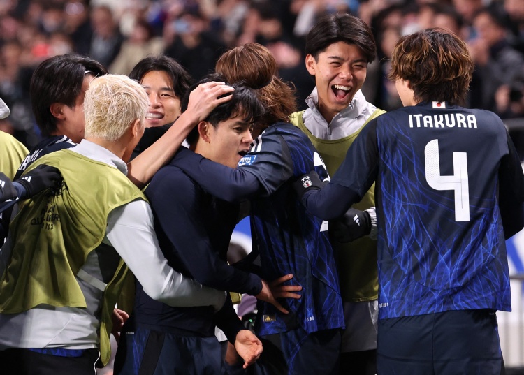  日本隊22名旅歐球員中15人來自五大聯(lián)賽，是22年3月出線時的兩倍